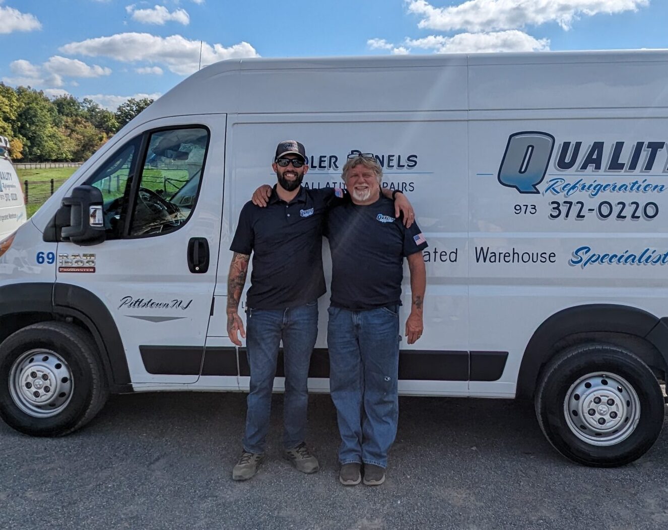 Quality van and two company men